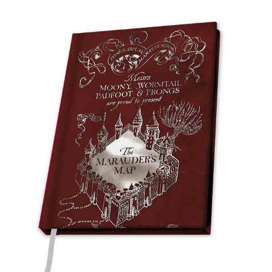 HARRY POTTER - Notebook A5 - Marauder&#039;s Mag