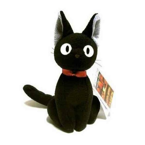 Sun Arrow Kiki&#039;s Delivery Service - Jiji 20 cm Pluche knuffel - Zwart