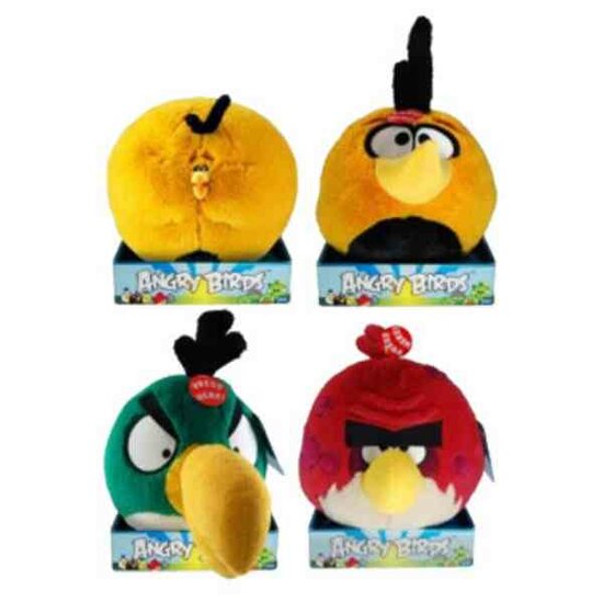 Angry Birds Plush Figure with Sound Case 20 cm