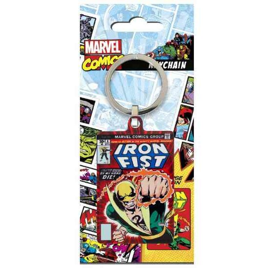 MARVEL - Metal Keychain - Iron Fist - Sleutelhanger