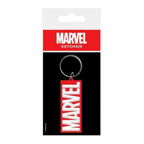 MARVEL - Rubber Keychain - Logo / Sleutelhanger