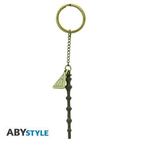 HARRY POTTER - Keychain Metal 3D - Elder Wand / Sleutelhanger