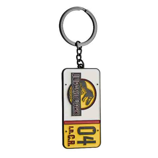JURASSIC PARK - Licence Plate - Keyring - Sleutelhanger