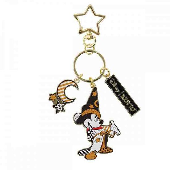 DISNEY - Sorcerer Mickey - Britto - Metal Keychain - 15cm