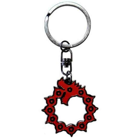 SEVEN DEADLY SINS - Emblem - Metal Keychain / Sleutelhanger