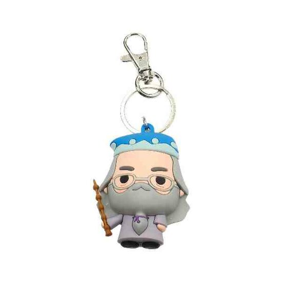 HARRY POTTER - Rubber Figure Keychain - Albus Dumbledore
