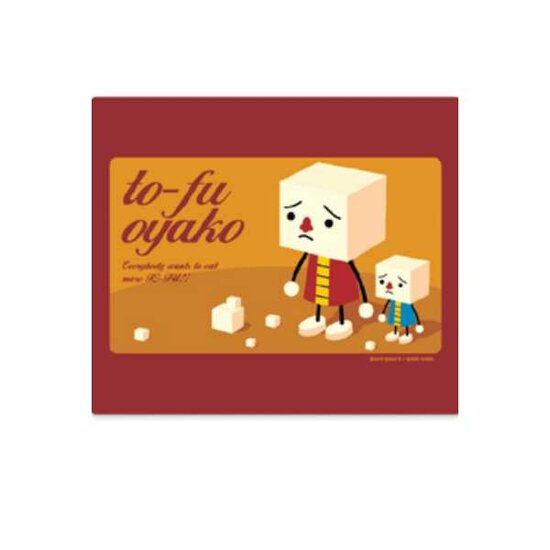 Devilrobots Mouse Pad TO-FU Oyako Mother &amp; Son Sad