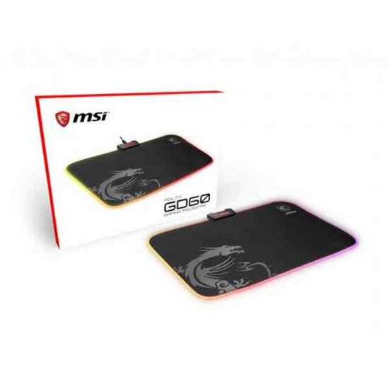 MSI AGILITY GD60 Zwart, Grijs Game-muismat