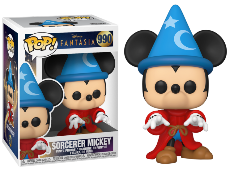Funko DISNEY FANTASIA 80TH - POP N&deg; 990 - Sorcerer Mickey
