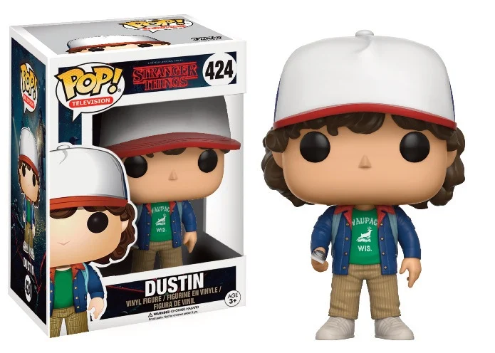 Funko STRANGER THINGS - POP N&deg; 424 - Dustin
