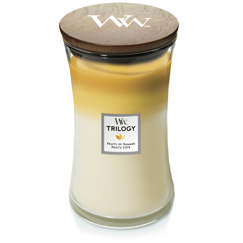 Woodwick Trilogy Fruits of Summer Large Candle