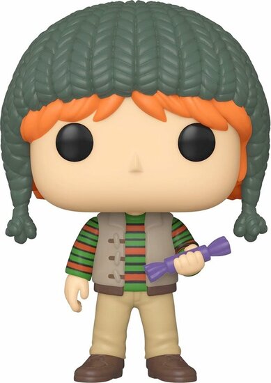 Funko HARRY POTTER - Bobble Head POP N&deg; 124 - Holiday Ron Weasley