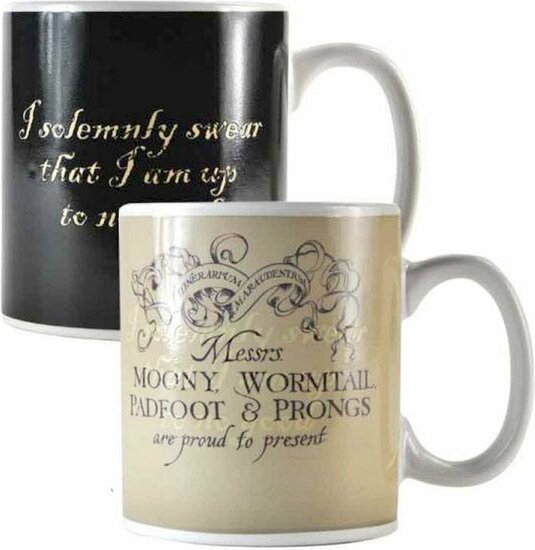 Harry Potter Mok - Marauders Map Heat Changing - 400 ml