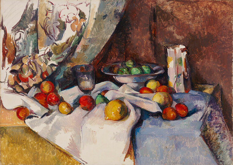 Paul C&eacute;zanne - Still Life with Apples, 1895-1898 - Puzzel -1000 Stukjes