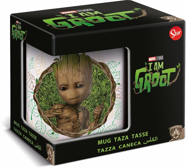 Stor Young Adult - Marvel - I Am Groot - Mok in Geschenkverpakking - 325 ML