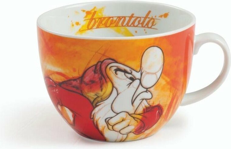DISNEY / SEVEN DWARFS - Breakfast Mug 600ml - Grumpy