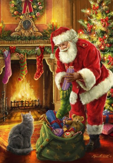 Santa Has Arrived  Puzzel 1000 stukjes