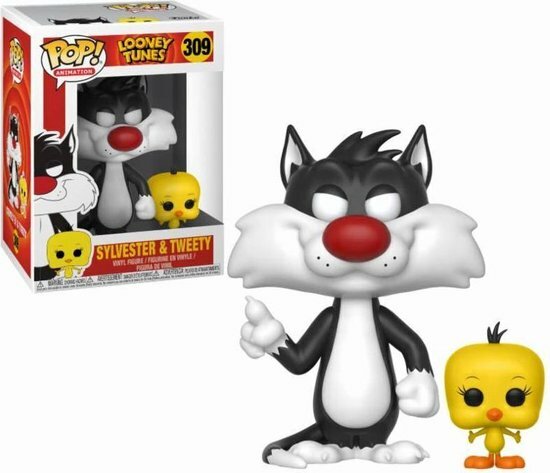 Funko LOONEY TUNES - POP N&deg; 309 - Sylvester &amp; Tweety