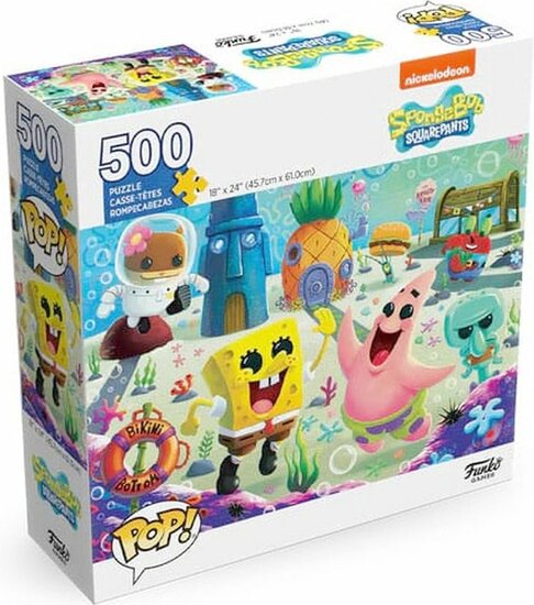 Funko SpongeBob SquarePants - POP! Jigsaw Puzzle Poster (500 pieces) Puzzel - Multicolours
