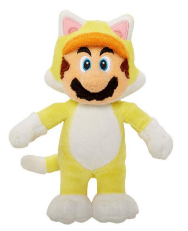 SUPER MARIO 3D LAND - Cat Mario - Plush 24cm