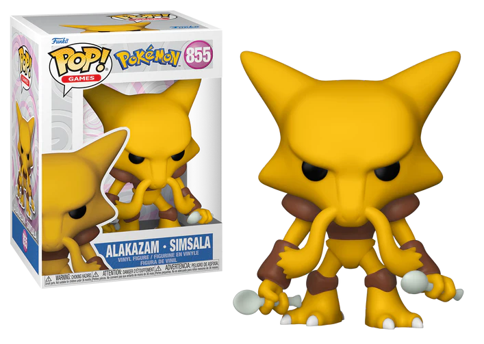 Funko POKEMON - POP Games N&deg; 855 - Alakazam