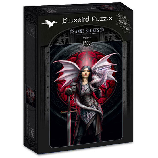  Anne Stokes - Valour -  Puzzel 1500 Stukjes Bluebird
