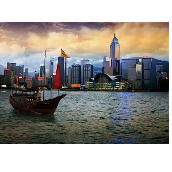 Hong Kong Island - Puzzel - 1000 Stukjes