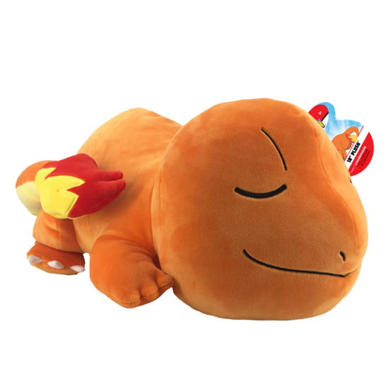 POKEMON - 18&#039;&#039; Plush - CHARMANDER SLEEPING