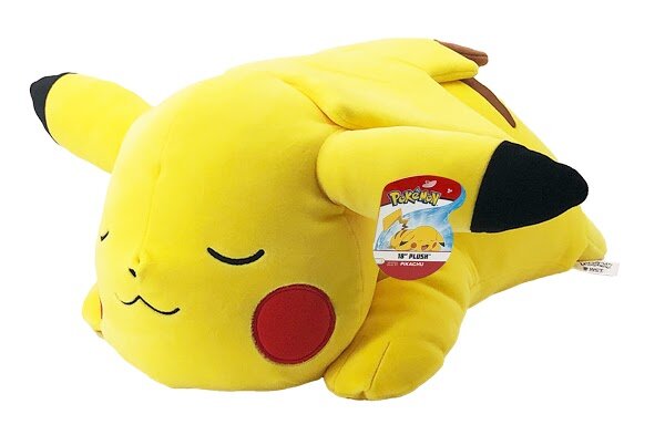 POKEMON - 18&#039;&#039; Plush - PIKACHU SLEEPING
