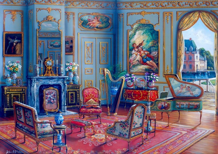 The Music Room - Puzzel - 1000 Stukjes