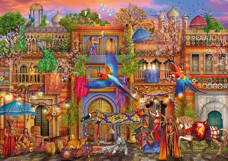 Arabian Street - Puzzel - 1000 Stukjes