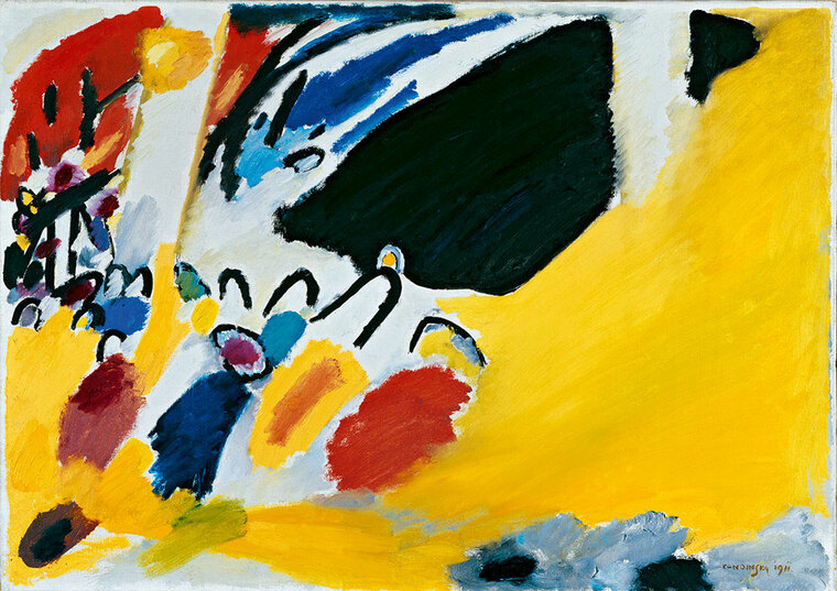 Vassily Kandinsky - Impression III (Concert), 1911  - Puzzel - 1000 Stukjes
