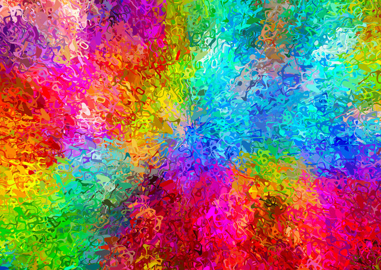 Hue Burst  - Puzzel  - 1000  Stukjes