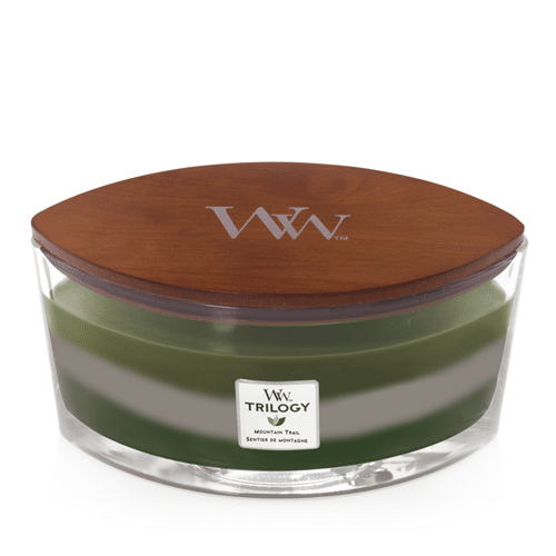 Woodwick Trilogy Mountain Trail Ellipse Candle