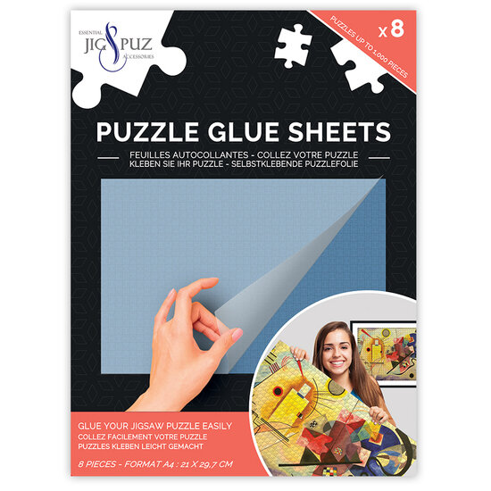 Puzzel / Lijm Glue Bladeren /Sheets for 1000 Stukjes