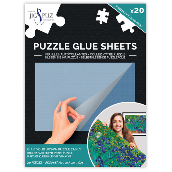 Lijm bladeren Puzzle Glue Sheets for 3000 stukjes