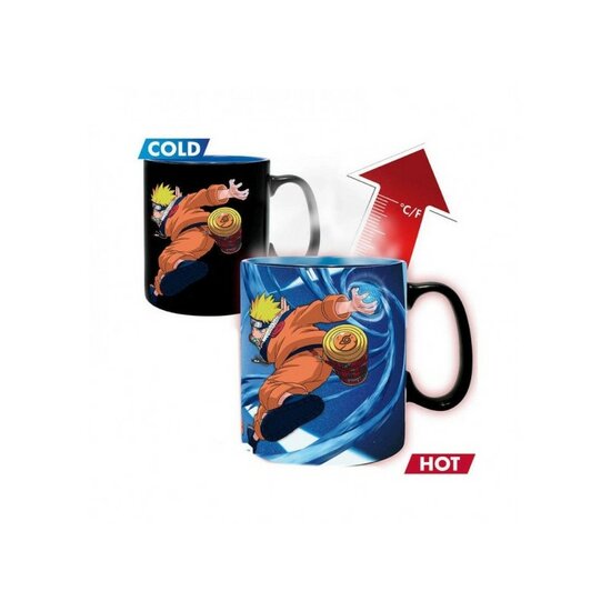 NARUTO - Naruto &amp; Sasuke - Mug Heat Change 460ml