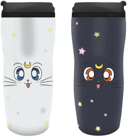 SAILOR MOON - Luna &amp; Artemis - Tumbler Travel Mug 355ml
