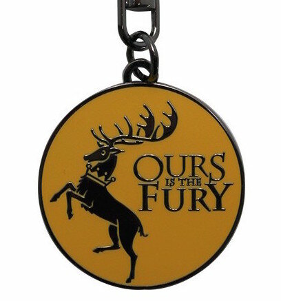 GAME OF THRONES- Sleutelhanger Metaal BARATHEON