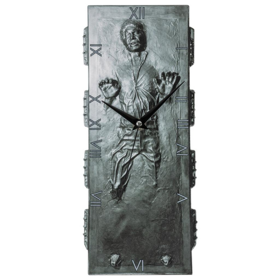 STAR WARS - Themed Black - Metal Wall Clock - Wandklok