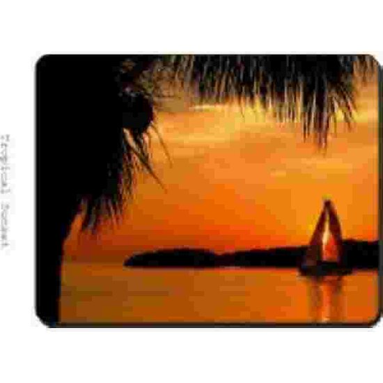 Tropische Zonsondergang Muismat