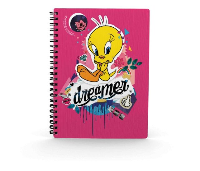 LOONEY TUNES - Piolin Dreamer - 3D Effect Notebook &quot;15x21x2cm&quot;