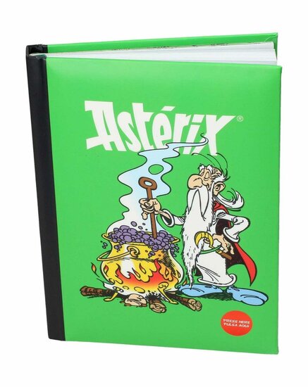 ASTERIX - Panoramix Cauldron - Notebook with Light &quot;15x25x3cm&quot;