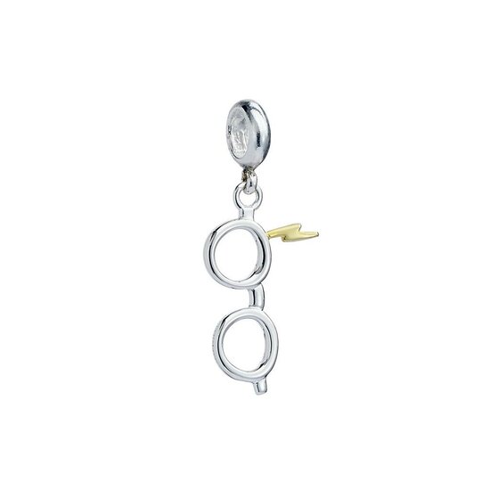 HARRY POTTER - Lightning Bolt &amp; Glasses - Slider Charm for Bracelet