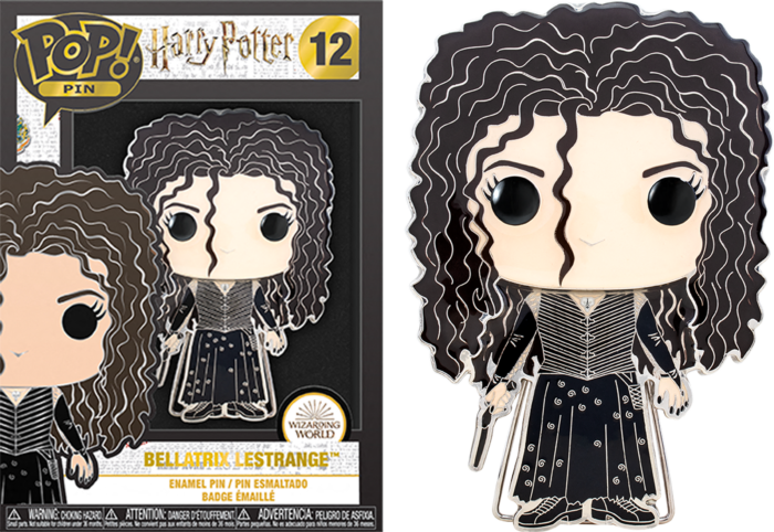HARRY POTTER - Pop Large Enamel Pin N? 12 - Bellatrix Lestrange