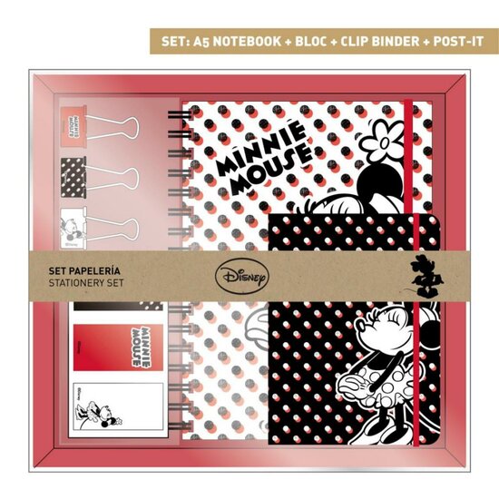 DISNEY - Stationery Set - Minnie