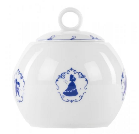 DISNEY - BEAUTY &amp; THE BEAST - Suger Bowl &#039;Porcelain&#039;