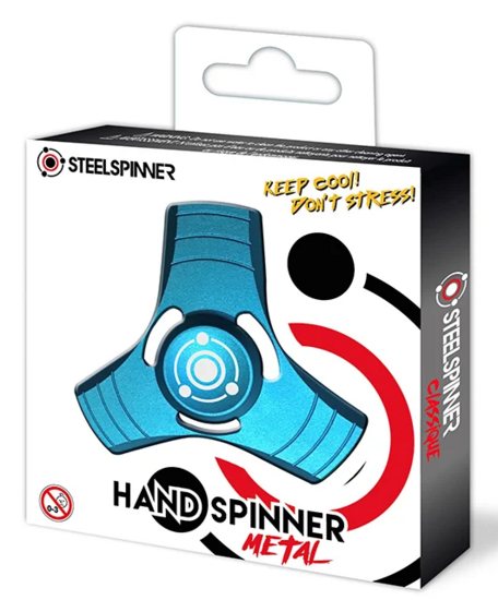 SPINNER METAL / HAND FINGER - Trispin Alu Pces &#039;Random Color&#039;