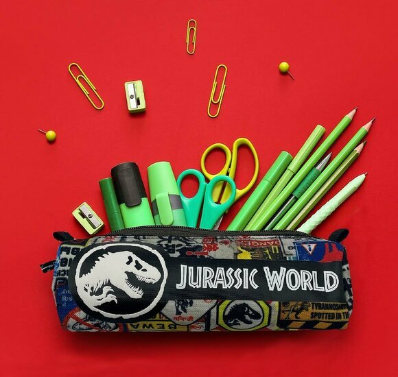 JURASSIC WORLD - Square Pencil Case &#039;21x6x8cm&#039;