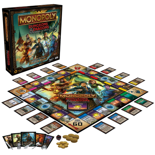 MONOPOLY - Donjons &amp; Dragons L&#039;honneur des Voleurs (FR)